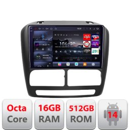 Navigatie Android Fiat Doblo si Opel Combo 2010-2017 QLED 2K 16+512GB