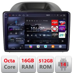 Navigatie Android Ford Ecosport 2017-2019 QLED 2K, 16GB RAM, 512GB