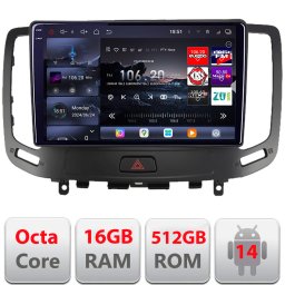 Navigatie Android Infiniti G35/G37 2006-2013, QLED 2K, 16GB RAM, 512GB