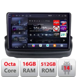 Navigatie Android Hyundai Genesis 2009-2012 QLED 2K 16GB RAM 512GB