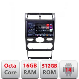 Navigatie Android Ford Mondeo 2004-2007 QLED 2K GPS 16GB+512GB