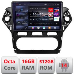 Navigatie Android Ford Mondeo 2010-2014 QLED 2K, 16GB RAM, 512GB