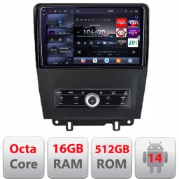 Navigatie Android Ford Mustang 2009-2014, QLED 2K, 16GB RAM, 512GB