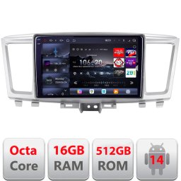 Navigatie Android Infiniti QX60 2014-2020, QLED 2K, 16GB RAM, 512GB