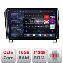 Navigatie Android Toyota Sequoia 2008-2017 QLED 2K, 16GB RAM, 512GB