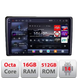 Navigatie Android Ford Transit Focus Kuga QLED 2K, 16GB RAM, 512GB