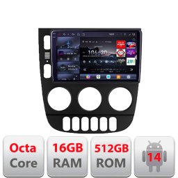 Navigatie Android Mercedes ML W163 1998-2005 QLED 2K, 16GB RAM, 512GB