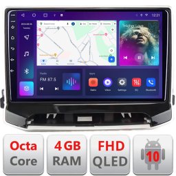 Navigatie dedicata Jeep Compass 2021+ Android QLED FHD, 4GB RAM, 64GB