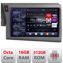 Navigatie Audi A6 C6 2004-2010 2K QLED Octa Core 16GB RAM 512GB CarPlay