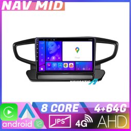 Navigatie Hyundai Ioniq 2016-2020 Android 12, 4GB RAM, 64GB, CarPlay