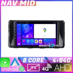 Navigatie auto Hyundai H350 2016 cu Android 12, 4GB RAM, 64GB si CarPlay