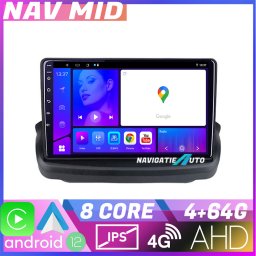 Navigatie Hyundai Genesis EDOTEC Lite Android 12, 4GB RAM, 64GB, CarPlay
