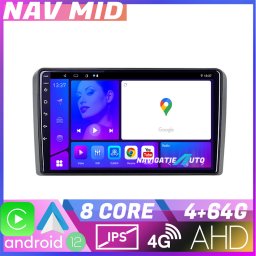 Navigatie Iveco Daily 2007-2014 Android 12, 4GB RAM, 64GB, CarPlay