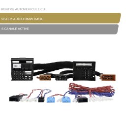 Cablu activ BMW Quadlock 6 canale Phoenix Gold ZDT-BMW2 pentru sistem audio de baza