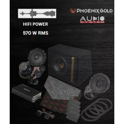 Pachet HiFi Power auto cu difuzoare MX EVO, amplificator DSP si subwoofer activ