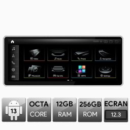 Navigatie Audi A4 A5 MMI2G 2008-2009 Android 13, 12.3 inch QLED, 12GB+256GB