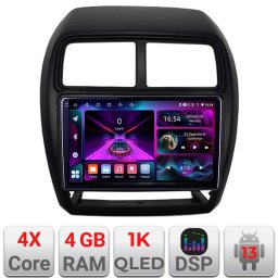 Navigatie Android Mitsubishi ASX 2017-2021 facelift, 4GB RAM, 64GB, ecran 1K