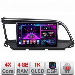 Navigatie Android Hyundai Elantra 2018+ 4GB RAM 64GB ecran 1K