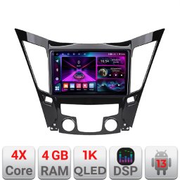 Navigatie Android Hyundai Sonata 2011-2015, 4GB RAM, 64GB, ecran 1K