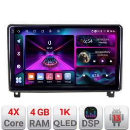 Navigatie Android Peugeot 407 2004-2011, 4GB RAM, 64GB, ecran InCell 1K