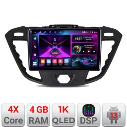 Navigatie Android Ford Transit Custom 2012-2020, 4GB RAM, 64GB, ecran 1K