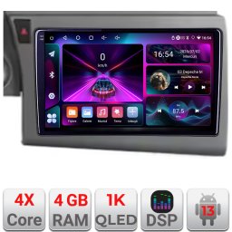 Navigatie Android Audi A6 C6 2004-2010, ecran 1K InCell, 4GB RAM + 64GB