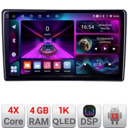 Navigatie Android Ford Focus, Mondeo, S-Max, Galaxy 4GB+64GB 1K