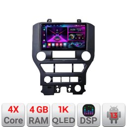 Navigatie Android Ford Mustang 2015-2020, 4GB RAM, 64GB, ecran 1K