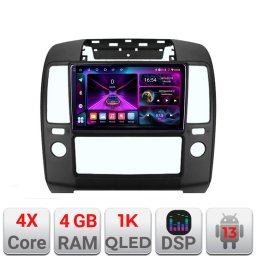 Navigatie Nissan Navara Pathfinder 2005-2010 Android 13, 4GB RAM, 64GB