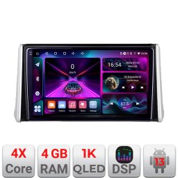 Navigatie Android Toyota RAV4 2018+ cu ecran InCell 1K, 4GB RAM si 64GB