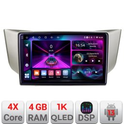 Navigatie Android Lexus RX 2003-2009 cu ecran 1K InCell, 4GB RAM