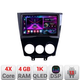 Navigatie Android Mazda RX-8 2003-2008, 4GB RAM, 64GB, ecran 1K