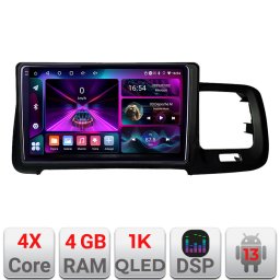 Navigatie Android Volvo S60 2008-2014, 4GB RAM, 64GB, ecran InCell 1K