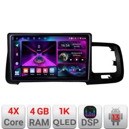 Navigatie Android Volvo S60/V60 2014-2018 Sensus Connect, 4GB+64GB