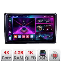 Navigatie Android 13 Ford Transit, Focus, Kuga 4GB RAM 64GB 1K
