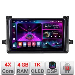 Navigatie Android Toyota Prius 2015+ cu ecran 1K InCell, 4GB RAM si 64GB