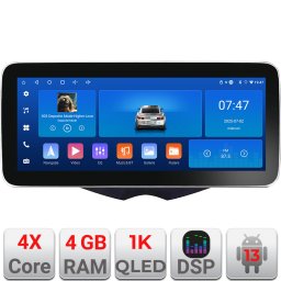 Navigatie Android Hyundai Veloster 2010-2018, 12.3 inch, 4GB RAM, 64GB