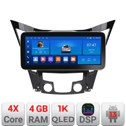 Navigatie Android Hyundai Sonata 2011-2015, 12.3 inch, 4GB+64GB, WiFi 5GHz