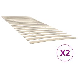 Somiera de pat cu 34 de sipci, 2 buc., 100x200 cm GartenMobel Dekor