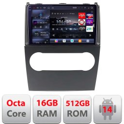 Navigatie Mercedes Clasa A W169 2004-2012 QLED 2K, 16+512GB, 4G