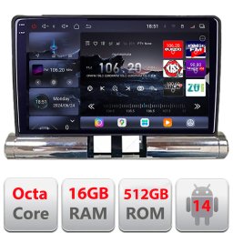 Navigatie Citroen C3 2017-2024 QLED 2K, 16GB RAM, 512GB, 4G
