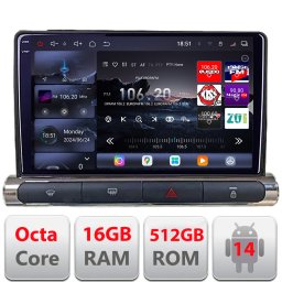 Navigatie Citroen C3 2017-2024 QLED 2K, 16GB RAM, 512GB, 4G