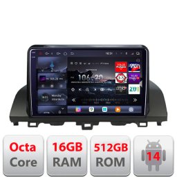 Navigatie Honda Accord 2019-2022 QLED 2K, 16GB RAM, 512GB, 4G