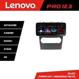 Navigatie Mercedes Clasa A W169 2004-2012 QLED 12.3 inch 4+64GB Octa Core