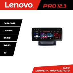 Navigatie Renault Trafic 2009-2014 Lenovo QLED 12.3 inch 4+64