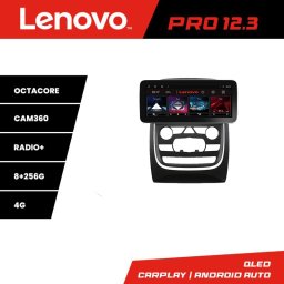 Navigatie Dodge Durango 2014-2020 Lenovo QLED 12.3 inch, 8GB+256GB