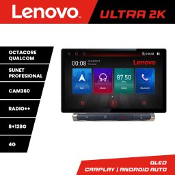 Navigatie Citroen C3 2017-2024 QLED 2K 8+128 4G CarPlay Android Auto