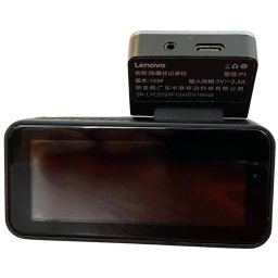 Camera auto DVR Lenovo P1 4K cu inregistrare duala si unghi larg 120°