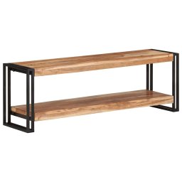 Comoda TV, 120 x 30 x 40 cm, lemn masiv de acacia GartenMobel Dekor