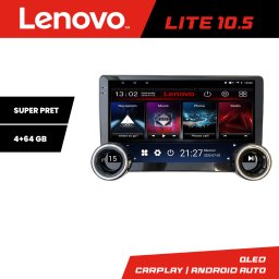 Navigatie auto Lenovo LITE 10.5 QLED 4GB RAM 64GB pentru Opel